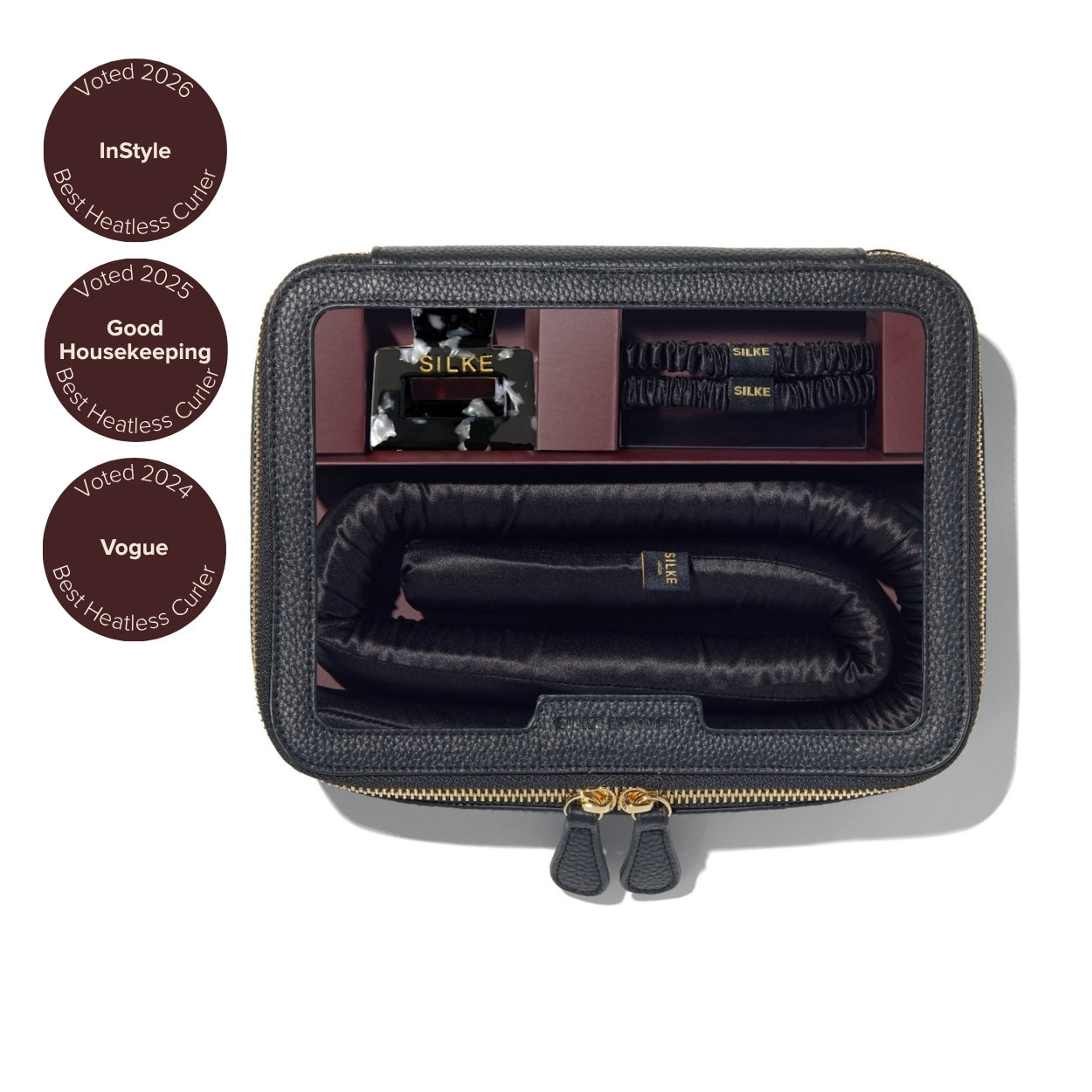 Silk Heatless Curler - Black