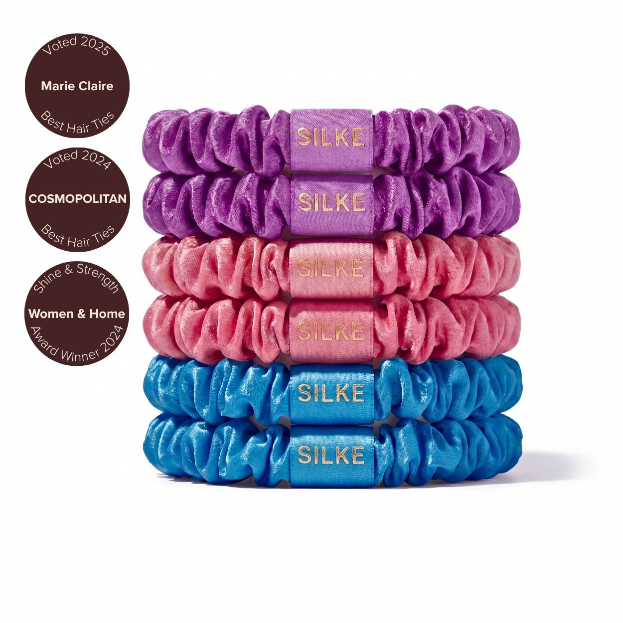 Silk Hair Ties - Powders