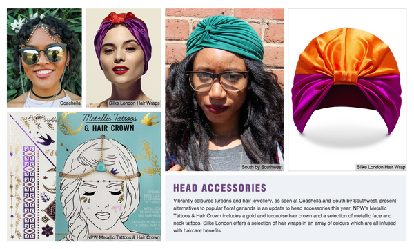 Silke's Vibrant Hair Wraps - 2016 Beauty Trend