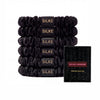 Silk Hair Ties - Cleopatra - Black