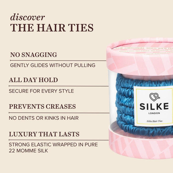 SILKE ARCHIVE Hair Ties - Bluebelle