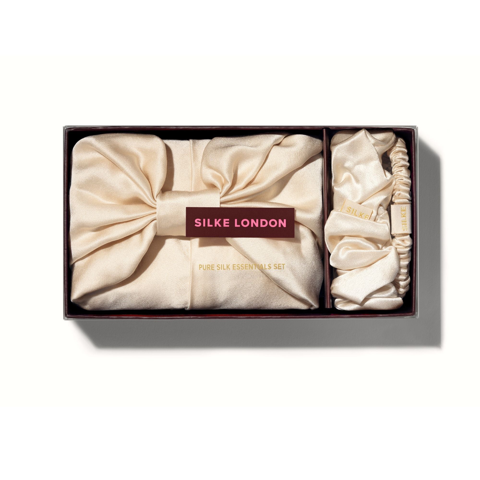Silk Essentials Ritual Set - Champagne Cream