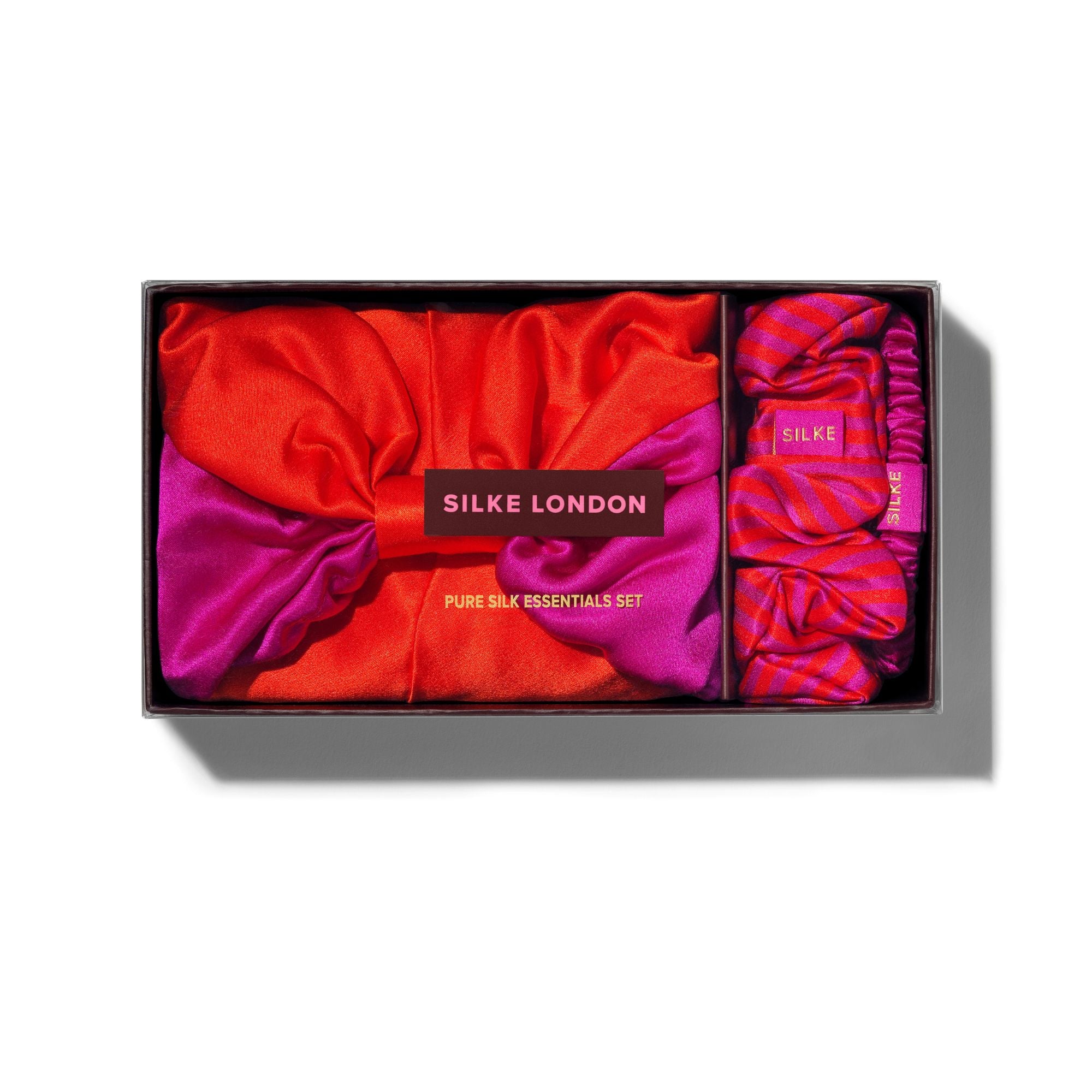 Silk Essentials Ritual Set - Poppy - Pink & Orange