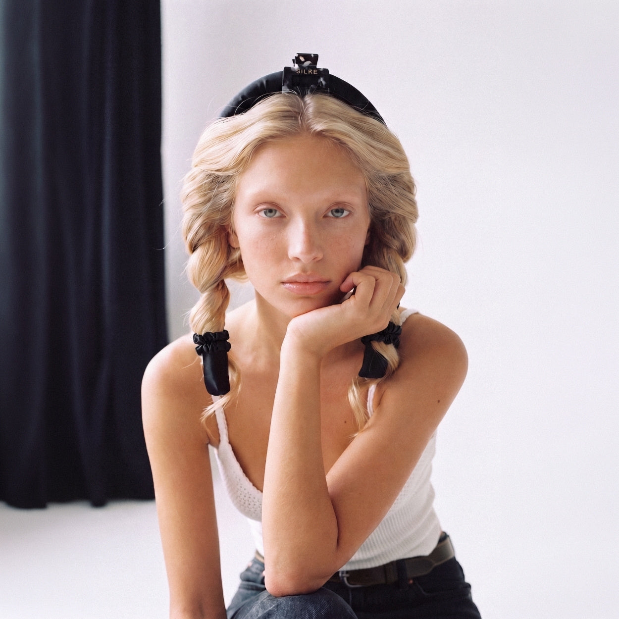 Silk Heatless Curler - Black