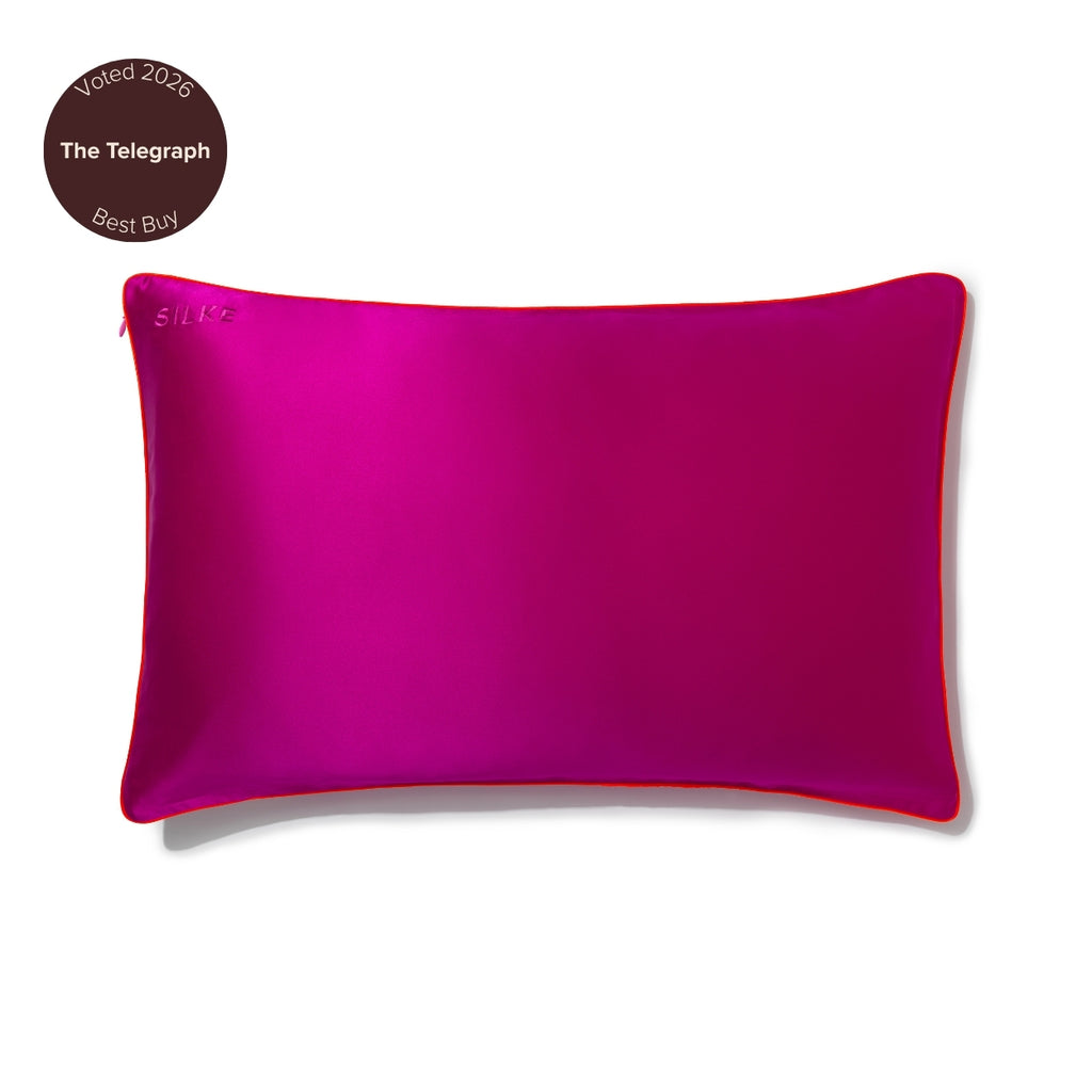 Silk Queen Pillowcase Poppy Pink &