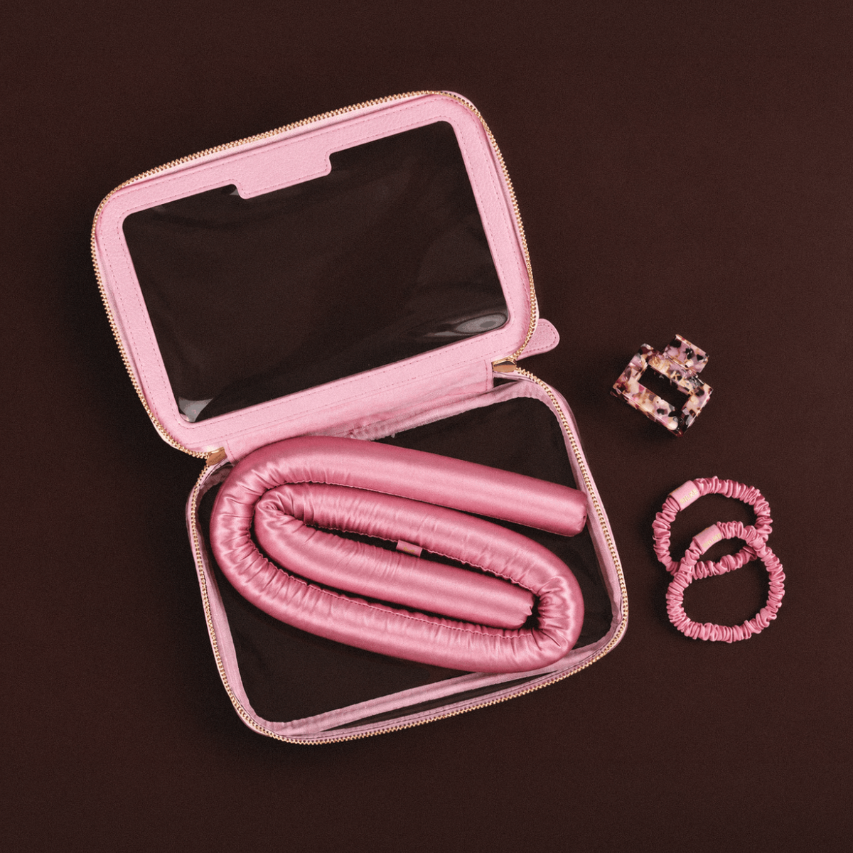 Silk Heatless Curler - Pink