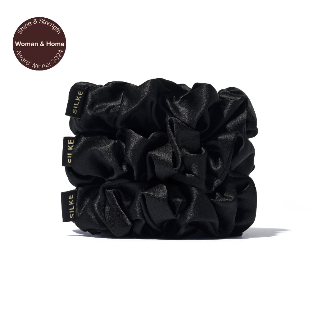 Silk Large Scrunchies