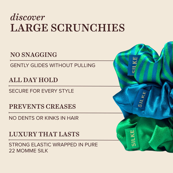 SILKE LARGE SCRUNCHIES - ISLA PACK