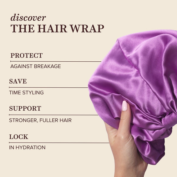 SILKE ARCHIVE Hair Wrap - Lila