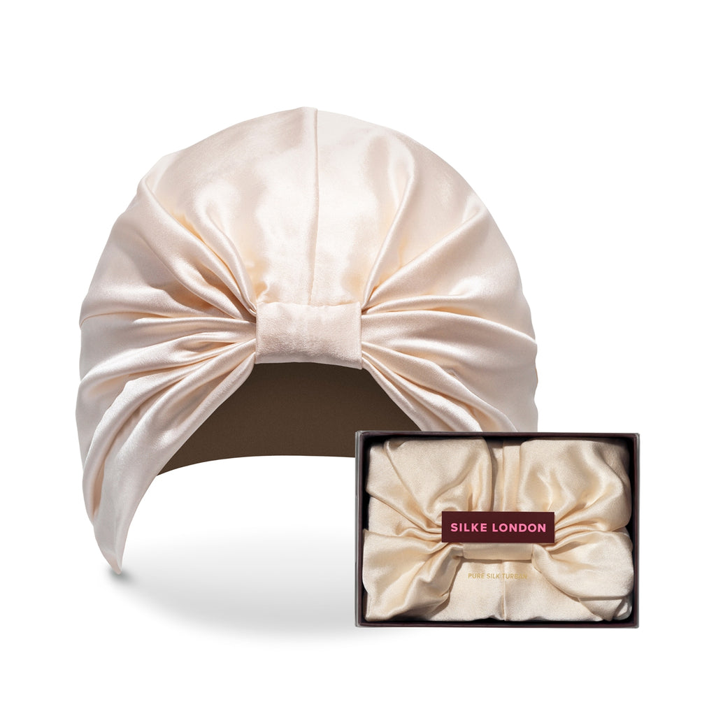 Silk Hair Wrap Get Strong, Shiny, Frizz-Free Locks