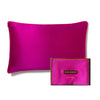 Silk Queen Pillowcase - Poppy - Pink & Orange