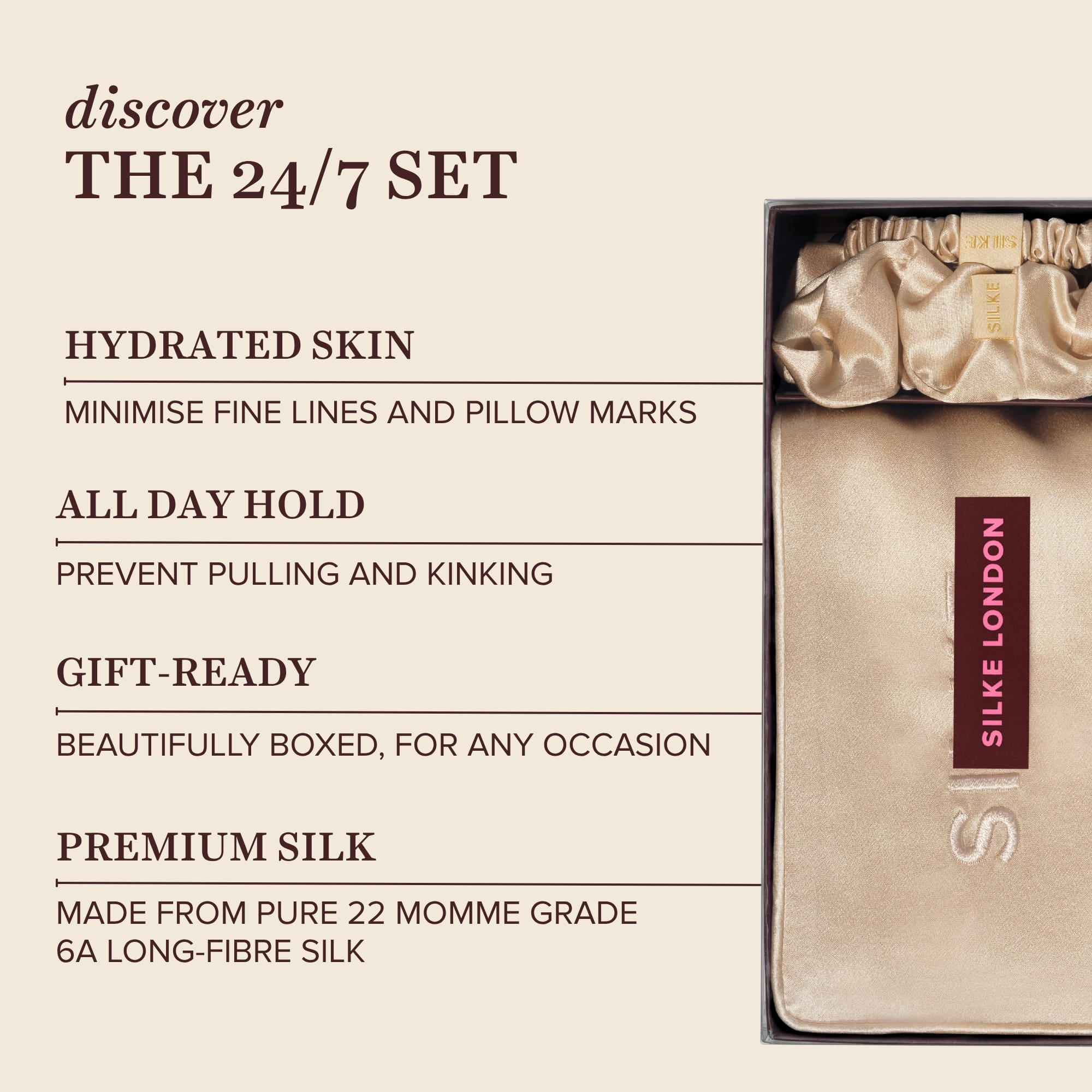 Silk 24/7 Ritual Set - Caramel
