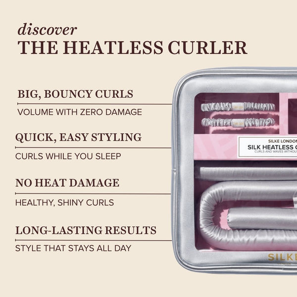 SILKE ARCHIVE Heatless Curler - Silver