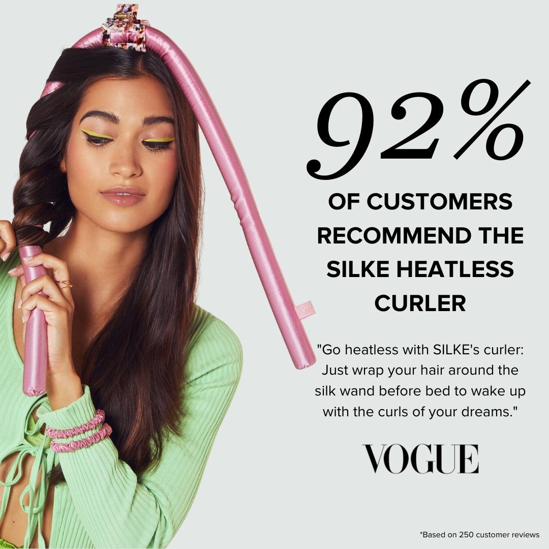 SILKE London Heatless Curler Silk Heatless Hair Curler