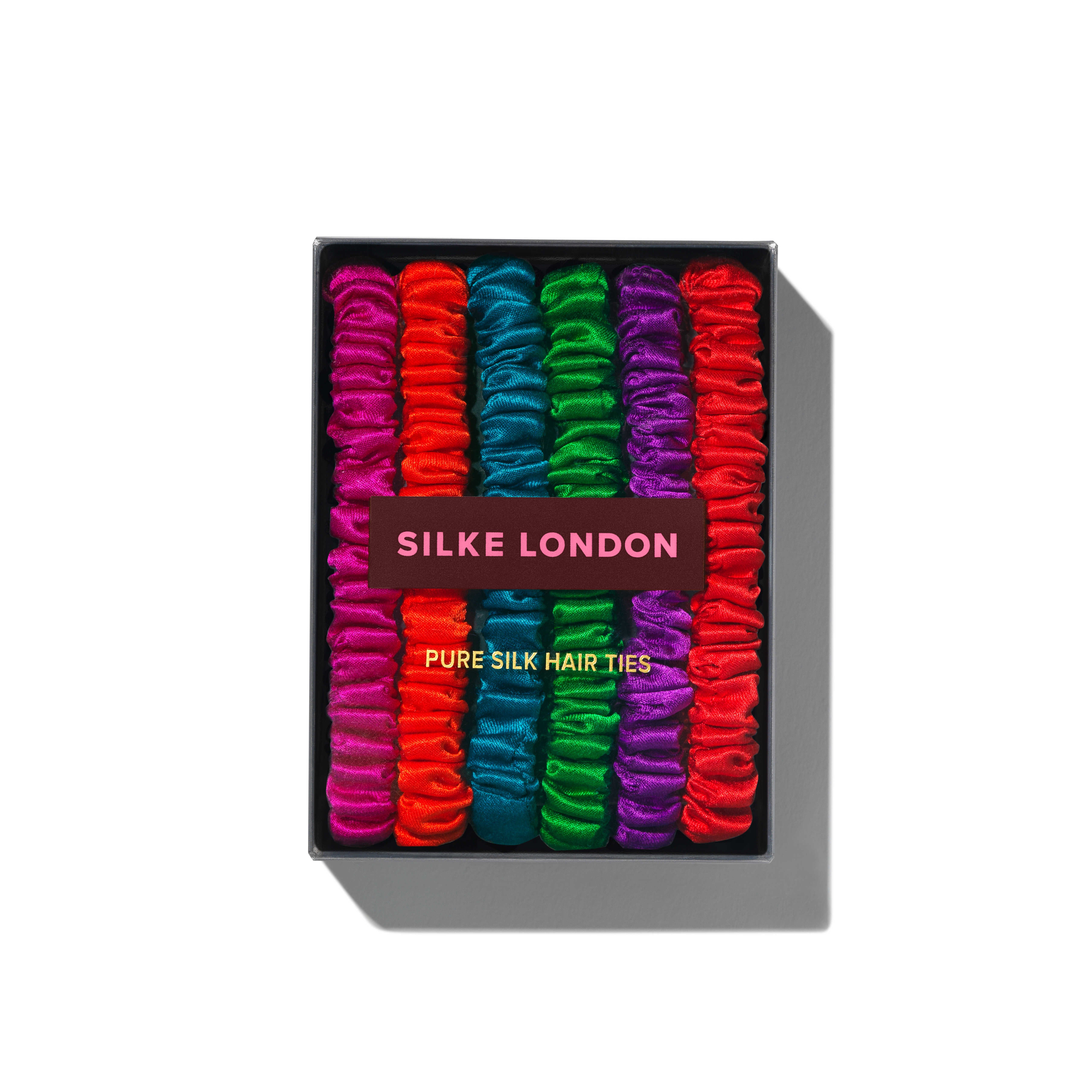 Silk Hair Ties - Frida - Jewel Tones