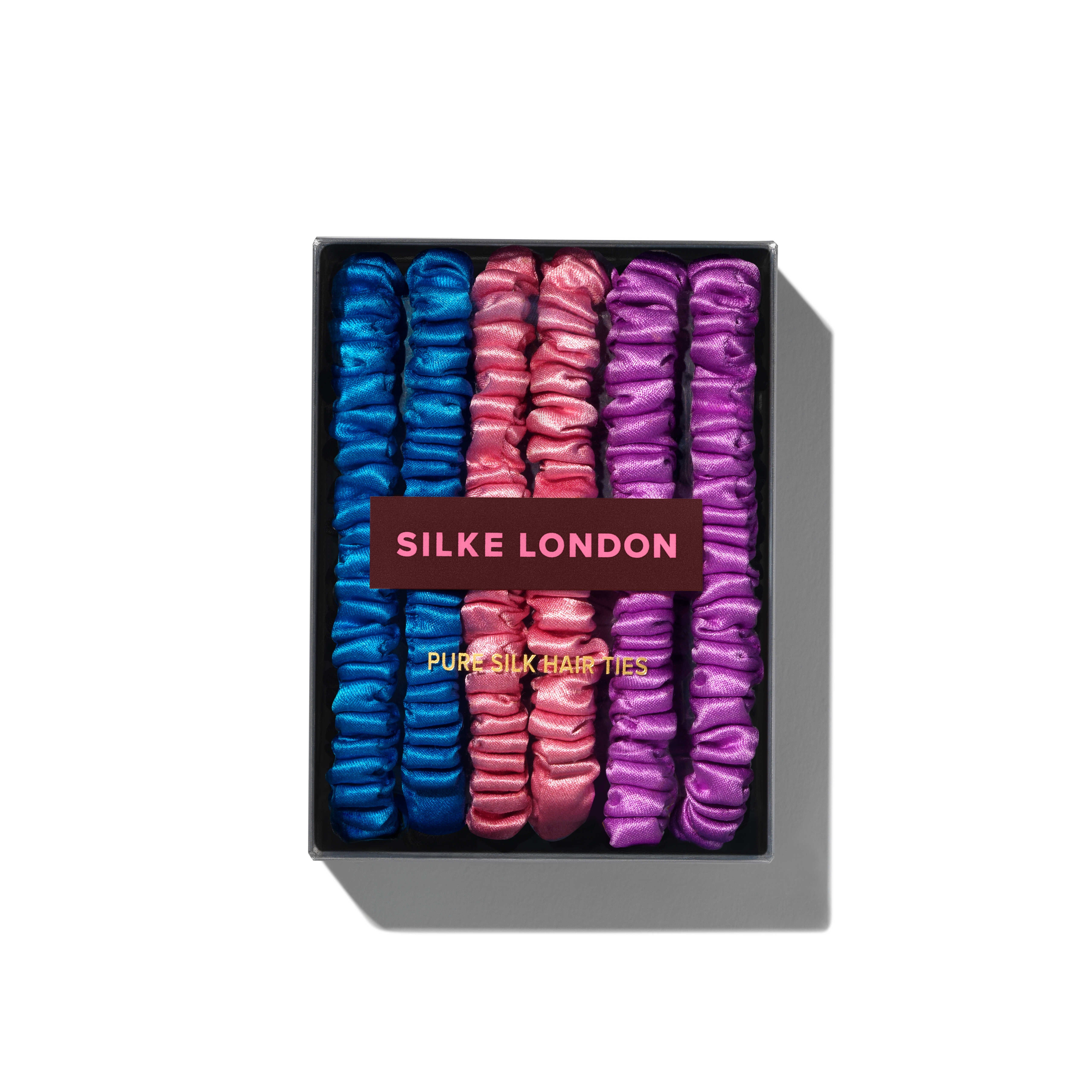Silk Hair Ties - Powders - Pastel Mix