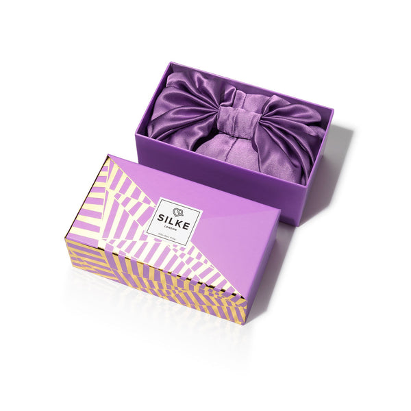 SILKE ARCHIVE Hair Wrap - Lila